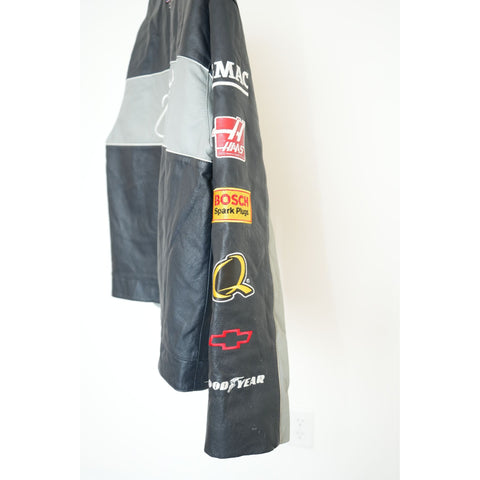 "Retail" Vintage Chase Authentics Wilson Leather Jimmie Johnson Nascar Racing Jacket L