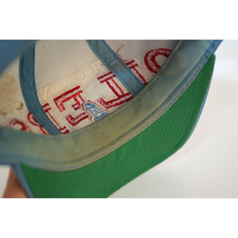 "Retail" Vintage Starter NFL Houston Oilers 100% Wool Snapback Hat Blue One Size