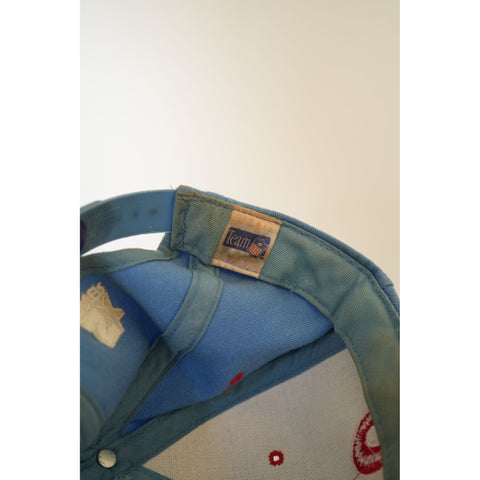 "Retail" Vintage Starter NFL Houston Oilers 100% Wool Snapback Hat Blue One Size