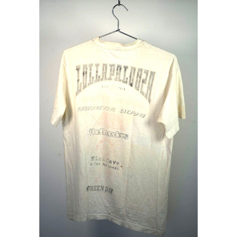 "Retail" Vintage Anvil Lollapalooza 1994 Tee Shirt White L Single Stitch Made in USA