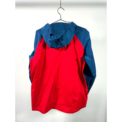 "Retail" Vintage Patagonia Torrentshell Full Zip Rain Jacket Blue/Red Size Large Men's