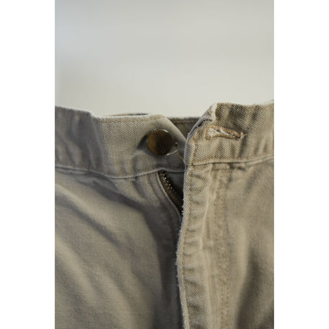 "Retail" Vintage Carhartt B11 DES Dungaree Fit Canvas Carpenter Work Pants Gray W32 Men's
