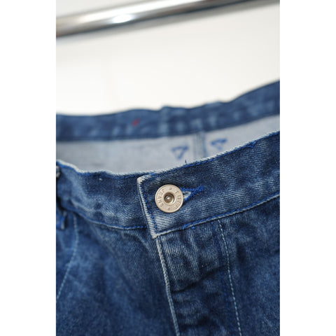 "Retail" Texas Tuff Jeans Hip Hop Embroidered Baggy Denim Jeans Short Blue Men's W35
