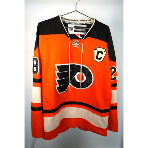 "Retail" Reebok NHL Philadelphia Flyers Claude Giroux 2012 Winter Classic Jersey Size 48