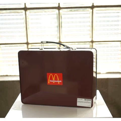 "Retail" Travis Scott x McDonalds Cactus Pack Vintage Metal Lunchbox