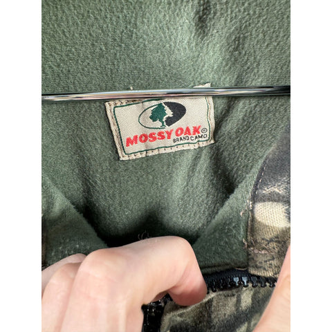 "Retail" Vintage Mossy Oak Real Tree Camouflage Full Zip Hunting Jacket Men's