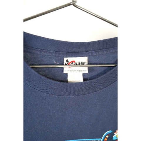 "Retail" VTG Chase Authentics Performance Leader Jeff Gordon Racing Tee Shirt Navy 2XL