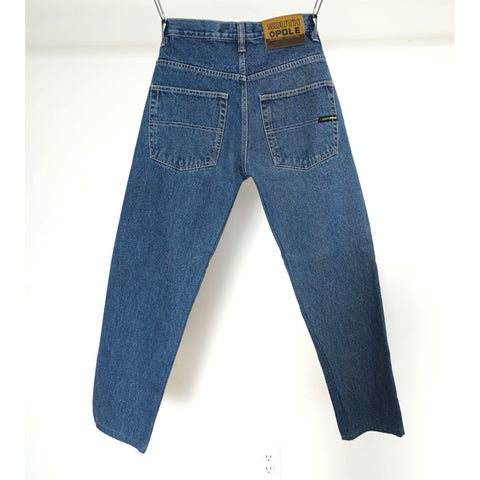 "Retail" Vintage Southpole Mid Wash Straight Leg Denim Jeans Blue W27 Men's