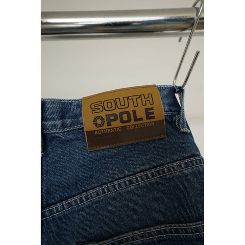 "Retail" Vintage Southpole Mid Wash Straight Leg Denim Jeans Blue W27 Men's