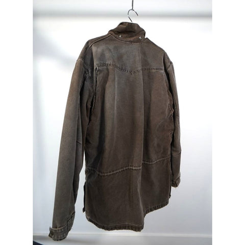 "Retail" Vintage Carhartt C52 CHT Blanket Lined Ranch Coat Brown XL Men's