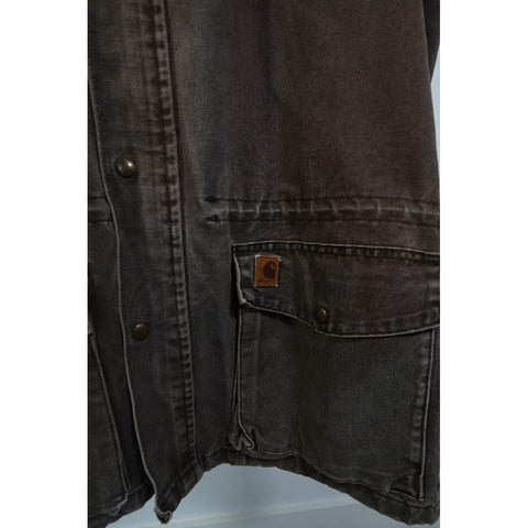 "Retail" Vintage Carhartt C52 CHT Blanket Lined Ranch Coat Brown XL Men's