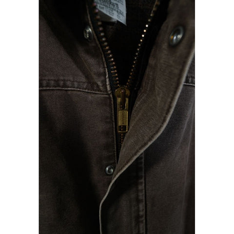 "Retail" Vintage Carhartt C52 CHT Blanket Lined Ranch Coat Brown XL Men's