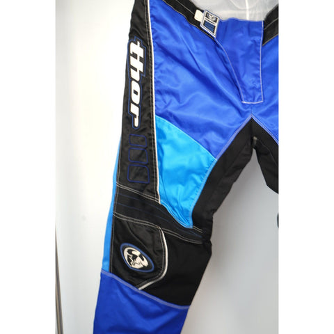 "Retail" Thor Dirt Bike Riding Racing Off Road MX Motocross Pants Blue/Black Size 44