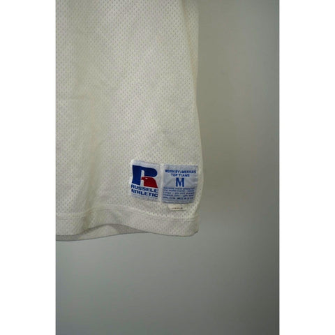 "Retail" Vintage Russell Athletic Penn State Football Jersey Shirt White/Navy Medium