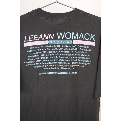 "Retail" Vintage Alstyle Leeann Womack I Hope You Dance Tee Shirt Black XL