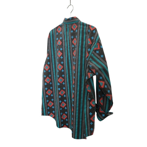 "Retail" Vintage Frontier Series Aztec 2-Pocket Button-Down Western L/S Shirt Men's