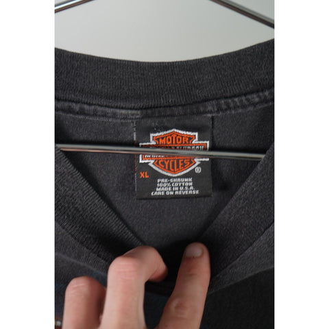 "Retail" Vintage Harley-Davidson Pacific Honolulu, Hawaii Front & Back Tee Shirt XL Made in USA
