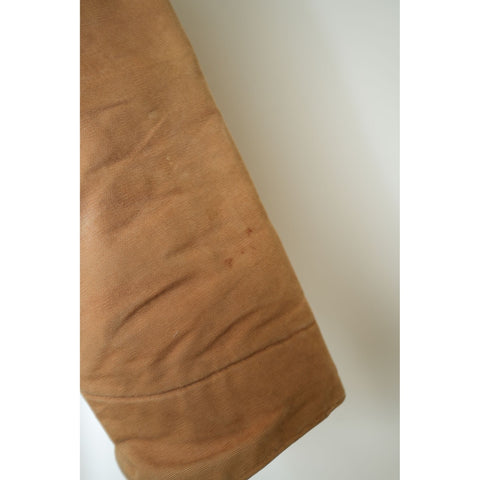 "Retail" Vintage Carhartt Blanket-Lined Corduroy Collar Canvas Work Chore Jacket Brown