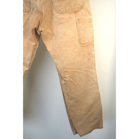 "Retail" Carhartt B11-BRN Original Dungaree Fit Canvas Work Pants Brown 34x28.5