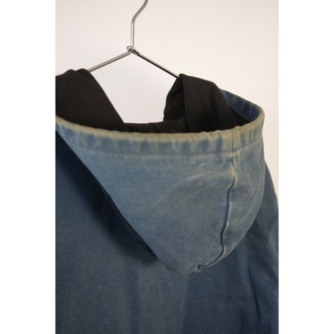 "Retail" Vintage Carhartt Canvas Full Zip Hooded Active Jacket Blue