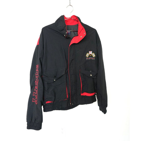 "Retail" Vintage Swingster Chainstitch Embroidered Mighty Racing Jacket Large Men's Made in USA