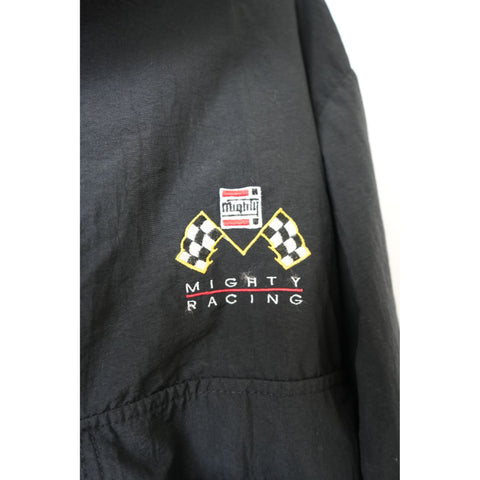 "Retail" Vintage Swingster Chainstitch Embroidered Mighty Racing Jacket Large Men's Made in USA