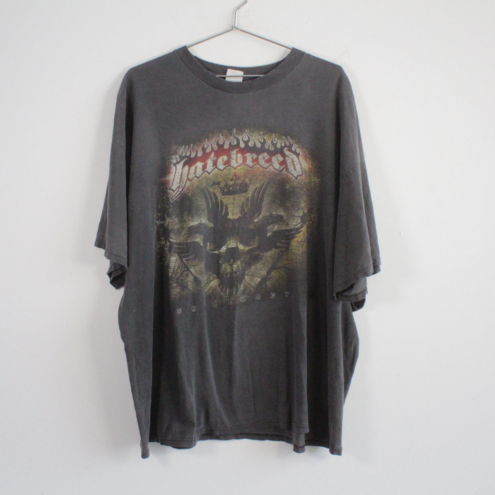 Vintage Tennessee River Hatebreed Metalcore Band Tee Shirt Black