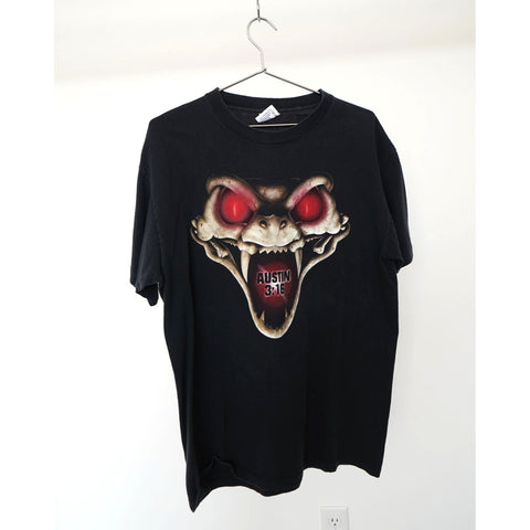 "Retail" VTG '98 Stone Cold Steve Austin 3:16 Don’t Trust Anybody Snake Tee Shirt Black XL