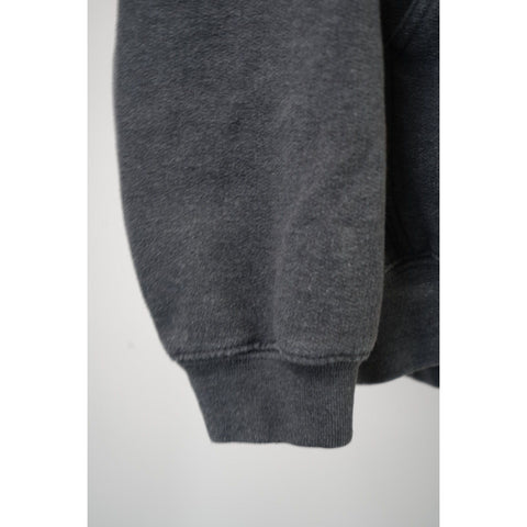 "Retail" Harley-Davidson Logo Print Front & Back Pullover Hoodie Gray