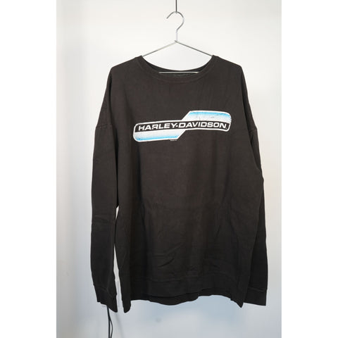 "Retail" Harley Davidson Smoky Mountain Maryville, TN Long Sleeve Tee Shirt Black