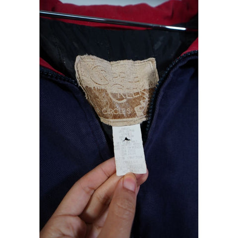 "Retail" VTG Cripple Creek Western Aztec Insulated Full Zip Bomber Jacket XL Made in USA