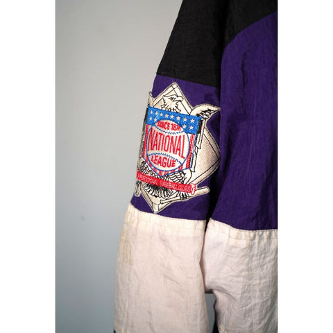 "Retail" VTG MLB Genuine Merchandise by Apex One Colorado Rockies Hooded Jacket Medium