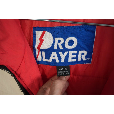 "Retail" Vintage Pro Payer NFL Kansas City Chiefs Puffer Jacket Size XL