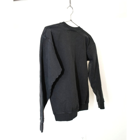 "Retail" Vintage Hanes I Have No Tit*! Funny Statement Pullover Sweatshirt Black Small