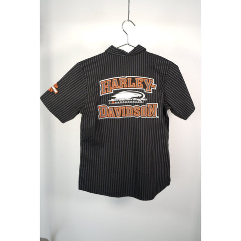 "Retail" Harley-Davidson Screamin' Eagles Performance Personalized Work Shirt M