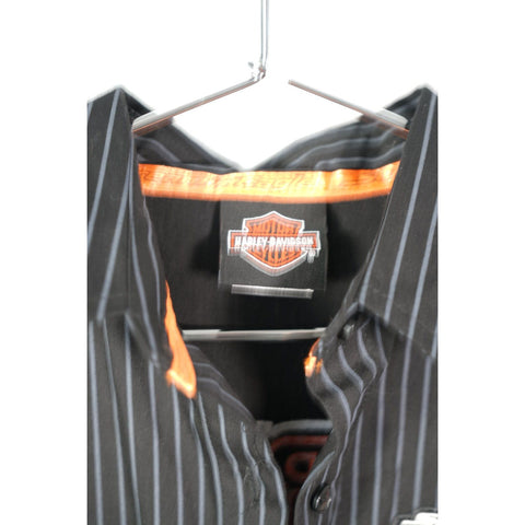 "Retail" Harley-Davidson Screamin' Eagles Performance Personalized Work Shirt M