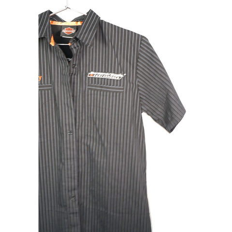 "Retail" Harley-Davidson Screamin' Eagles Performance Personalized Work Shirt M