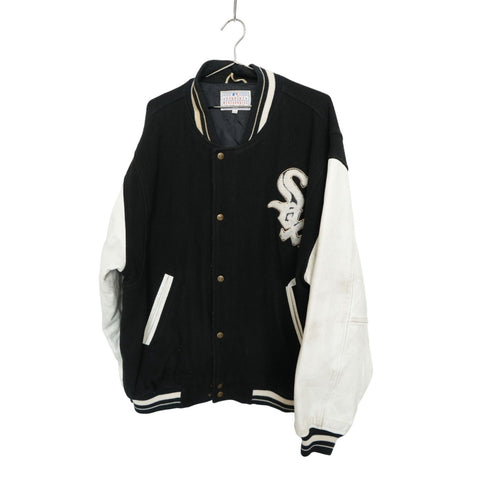 "Retail" Vintage Mirage MLB Chicago White Sox Wool/Leather Baseball Letterman Jacket XXL