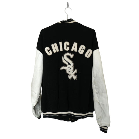 "Retail" Vintage Mirage MLB Chicago White Sox Wool/Leather Baseball Letterman Jacket XXL