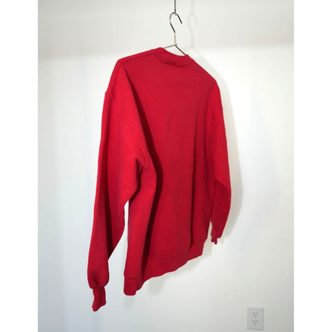 "Retail" Vintage Genus Disney Mickey Mouse Classics Pullover Sweatshirt Red L Made in USA