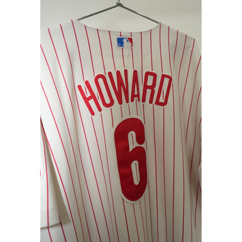 "Retail" Majestic Philadelphia Phillies Ryan Howard #6 Baseball Jersey Size 56 Men's