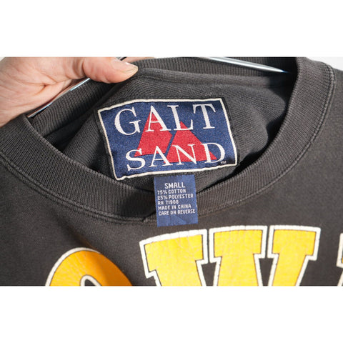 "Retail" Vintage Galt Sand IOWA State Hawkeyes Pullover Sweatshirt Multicolor Small