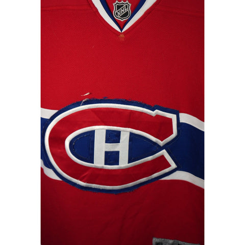 "Retail" Reebok CCM Montreal Canadiens NHL Hockey Jersey Red/Blue Small