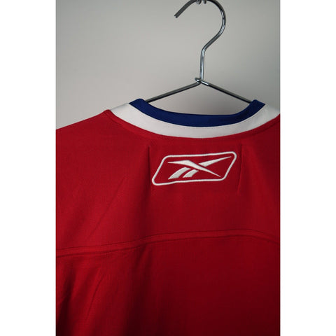 "Retail" Reebok CCM Montreal Canadiens NHL Hockey Jersey Red/Blue Small