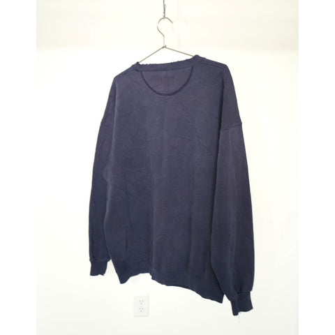 "Retail" Vintage 2020 HVYWT Notre Dame Fighting Irish Pullover Sweatshirt Navy Blue XL