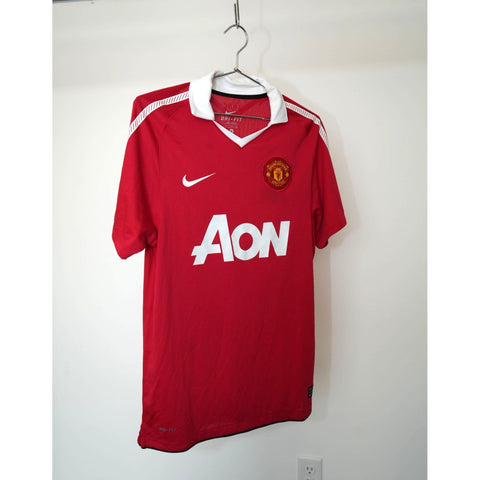 "Retail" Nike Manchester United Football Club Dri-Fit Jersey Shirt Red Small Men's NWT