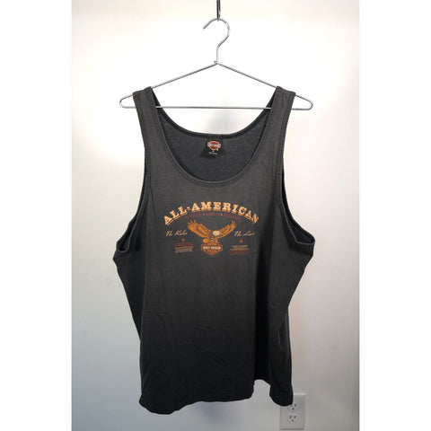 "Retail" Vintage 1995 Harley Davidson Boswell's Nashville, TN Tank Top Black XL