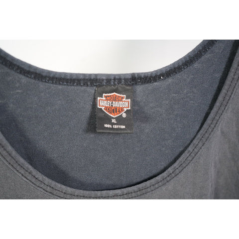 "Retail" Vintage 1995 Harley Davidson Boswell's Nashville, TN Tank Top Black XL
