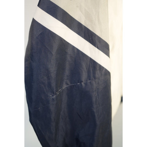 "Retail" Vintage Chalk Line Dallas Cowboys Satin Printed Snap Bomber Jacket Made in USA