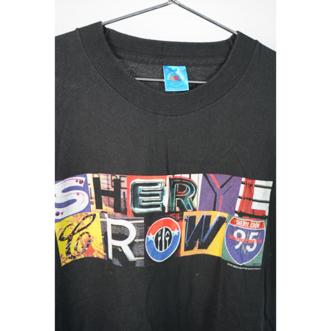 "Retail" Vintage 90s FOTL Sheryl Crow Tuesday Night Music Club Tee Shirt Black XL